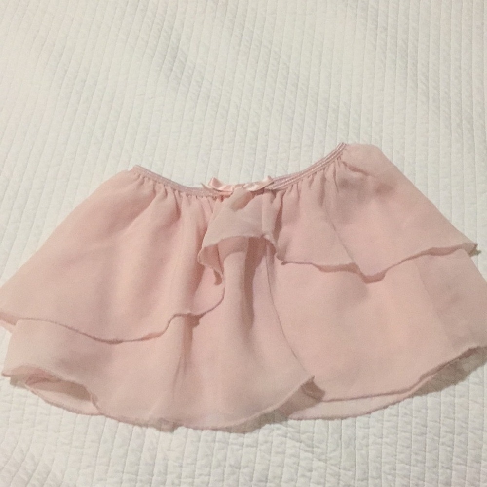 Kids pink ballet skirt